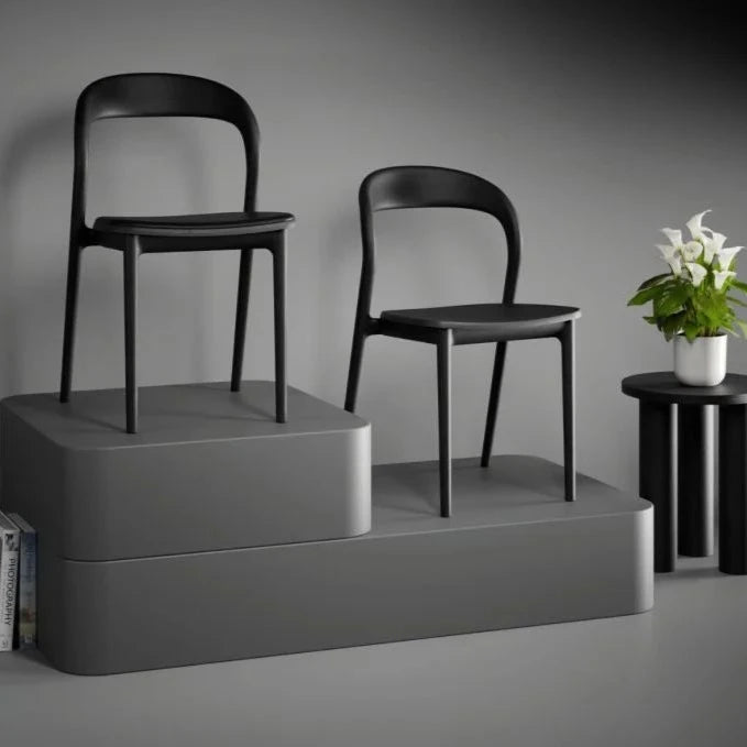 Black Beauty Armchair - Black Stained Ash