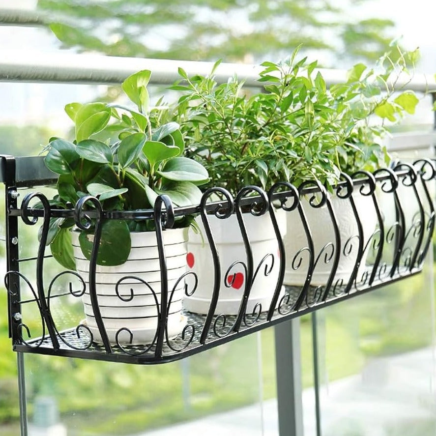 Black Beauty Wall Pot Planters - Set of 2