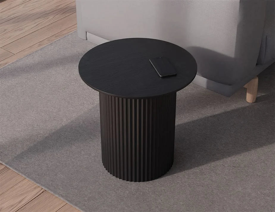 Black Maple Side Table 45cms