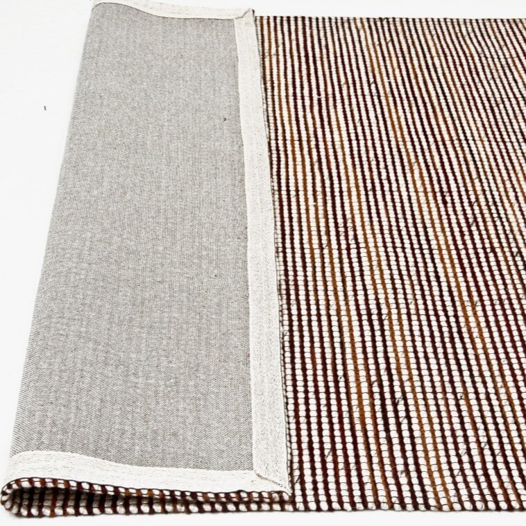 Blissful Soft Feel Woolen Rug - Red Beige (Available in 3 Sizes)