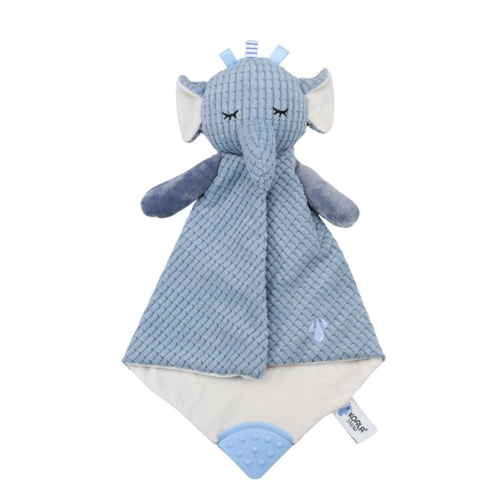 Blue Elephant Warmth and Cuddles Baby Comforter