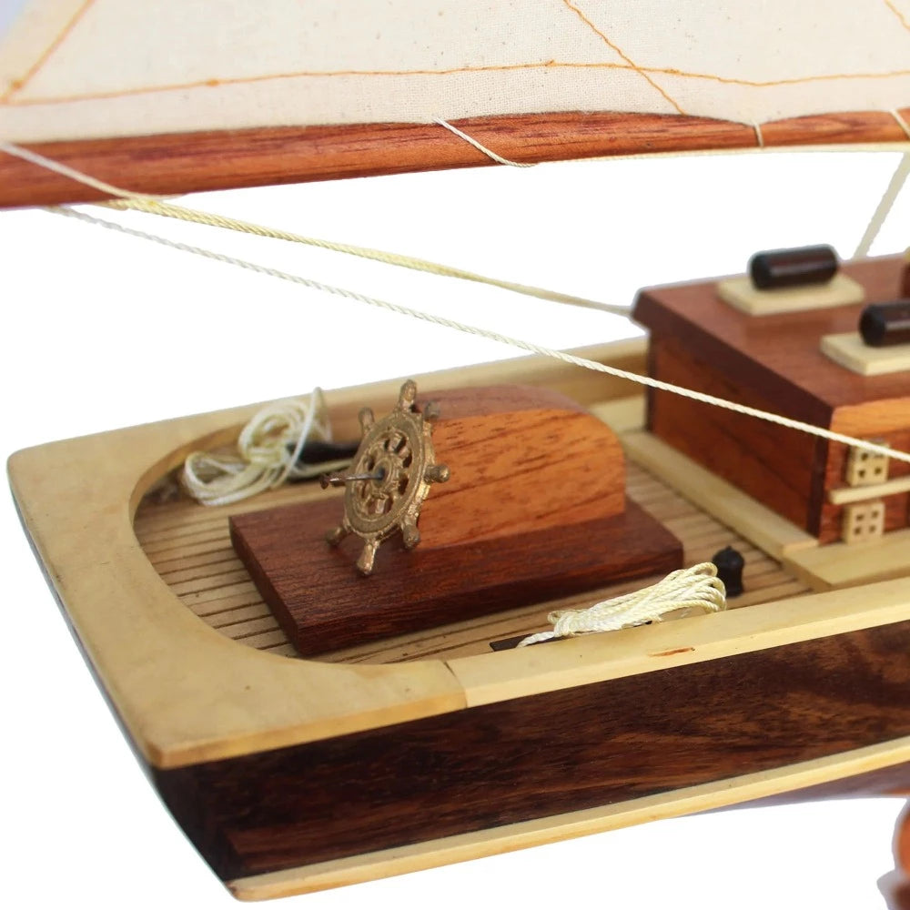 Bluenose II 70cms Long Handmade Model Ship