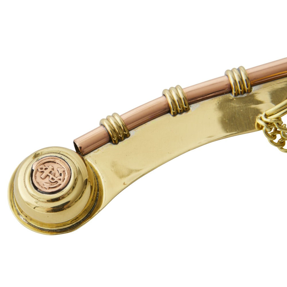 Boatswains Brass Pipe Whistle