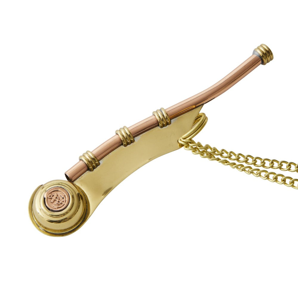 Boatswains Brass Pipe Whistle