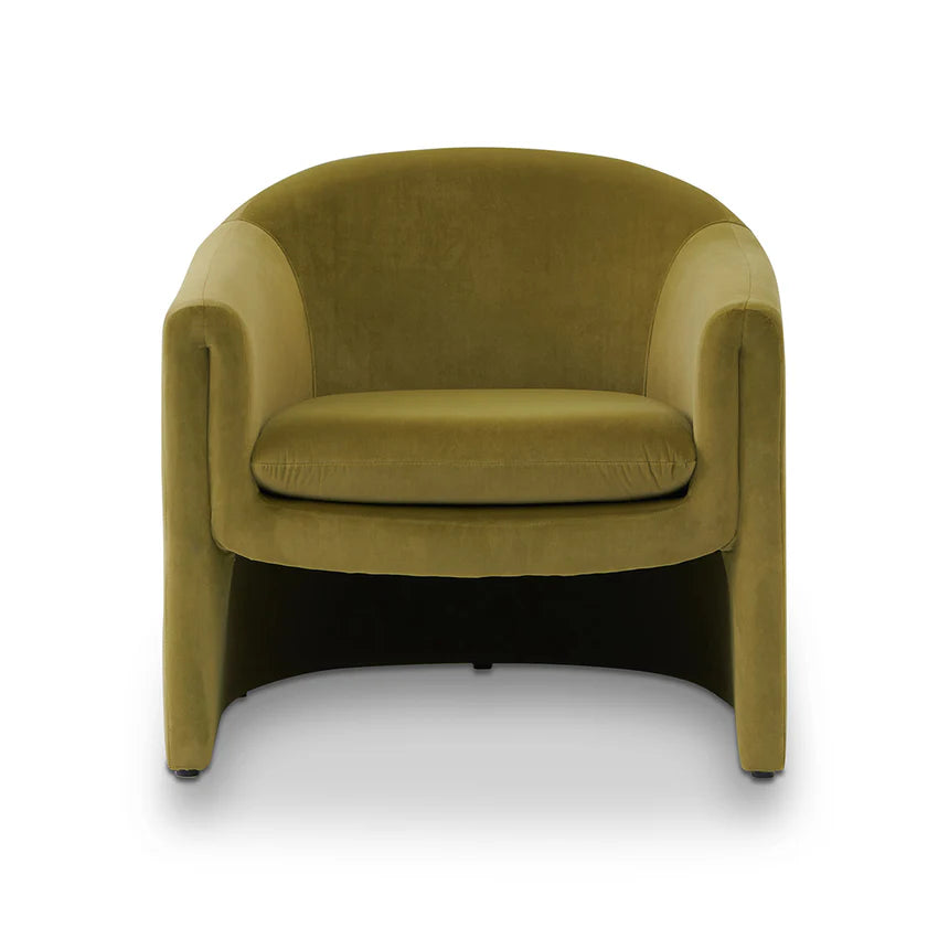 Bold Accent Armchair - Army Green