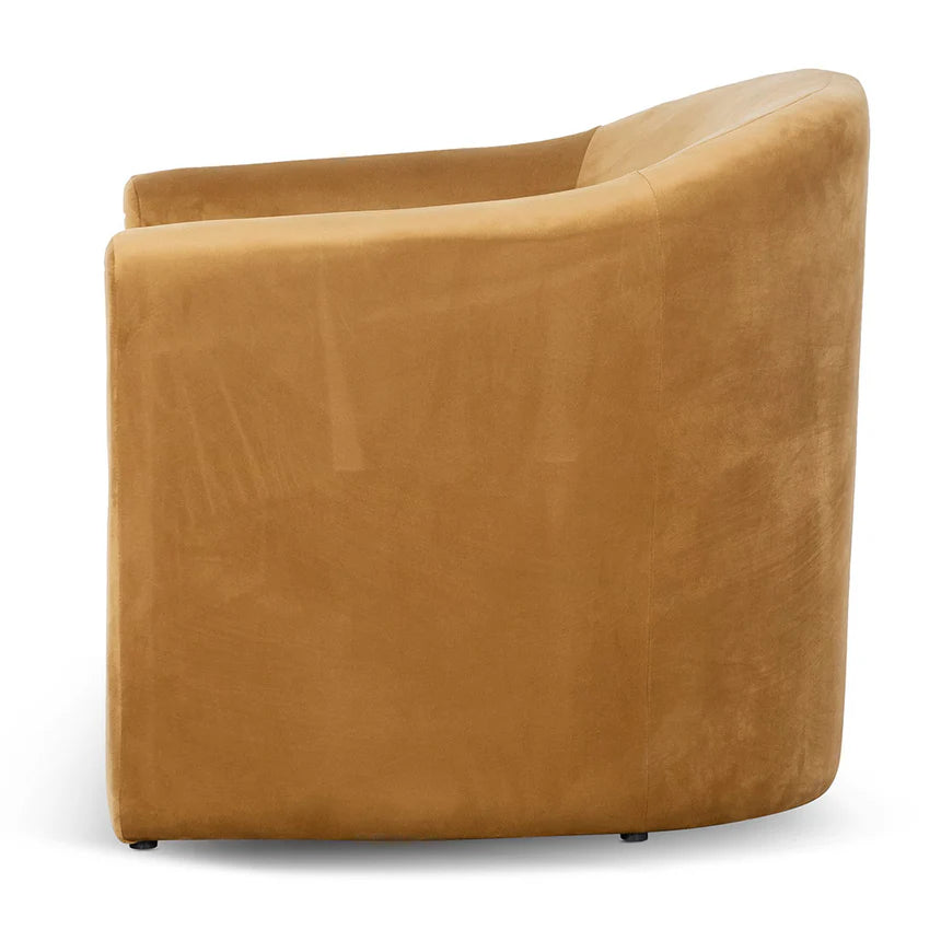 Bold Accent Armchair - Mustard