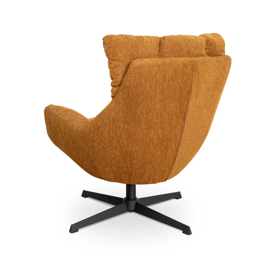 Bold Comfort Solace Swivel Chair - Honey Yellow