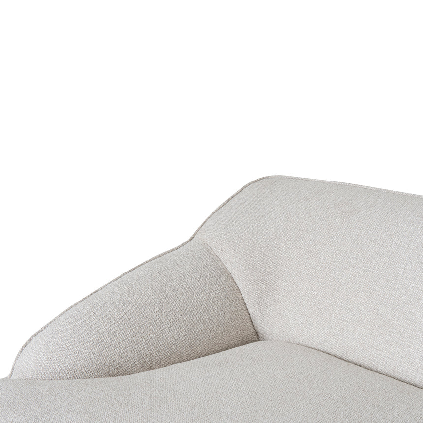Bold & Beautiful Left Chaise Sofa - Coral Beige