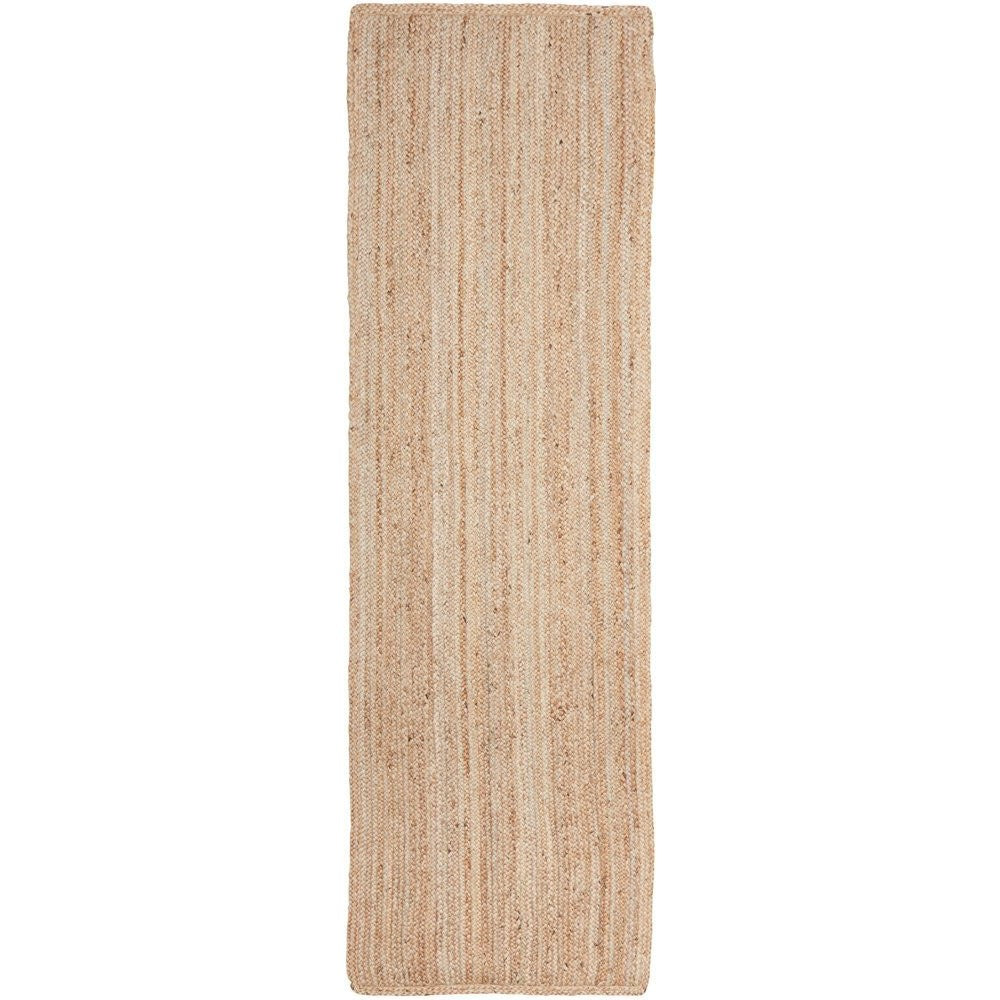 Bondi Natural Hand-Braided Jute Runner - 400x80cms