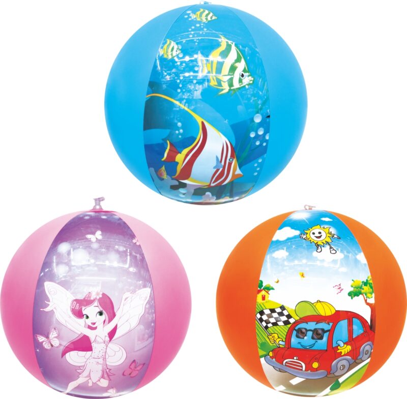 Bouncy Kid’s Playground Inflatable Ball - Set of 3