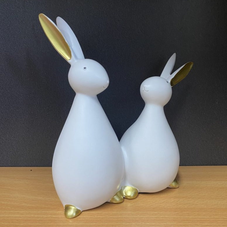 Boundless Beauty Abstract Rabbits