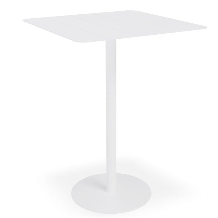 Breeze Metal Outdoor High Table - White (Available in 2 Sizes)