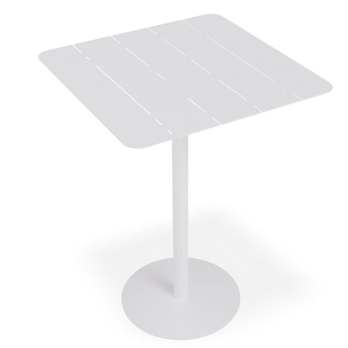 Breeze Metal Outdoor High Table - White (Available in 2 Sizes)