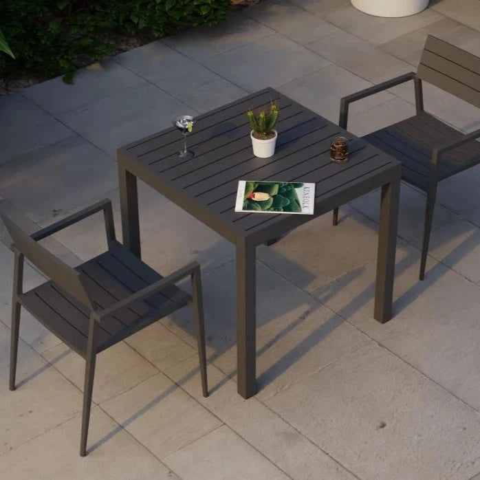 Breezy Outdoor Metal Bench - 77cms (Available in 2 Colors)