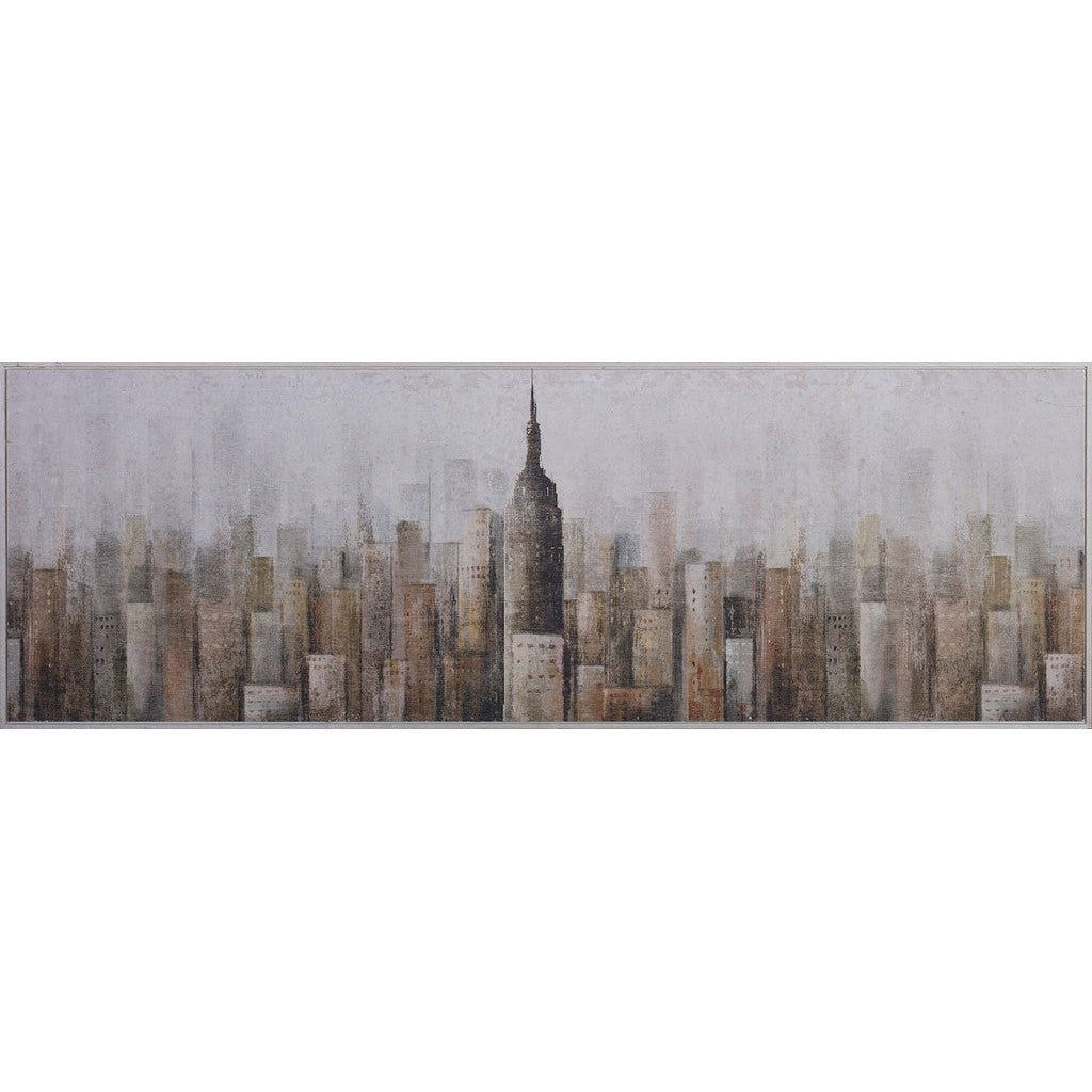 Brushstrokes of Tower Canvas Painting