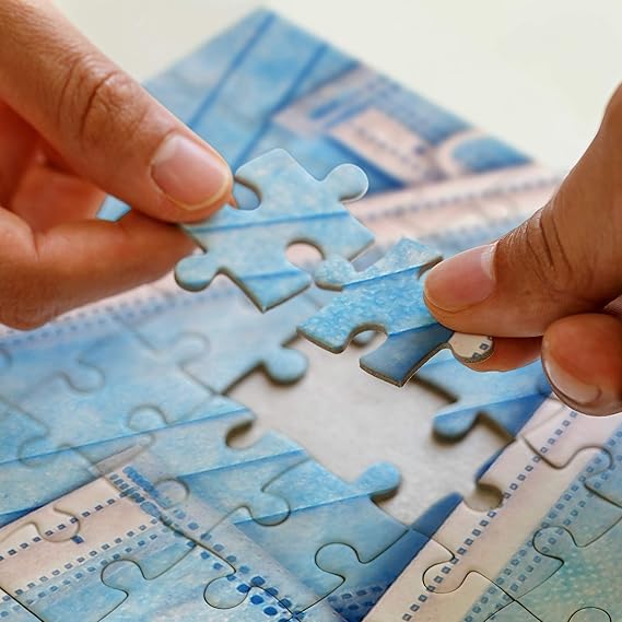 Buncha Masks 1000 Piece Jigsaw Puzzle