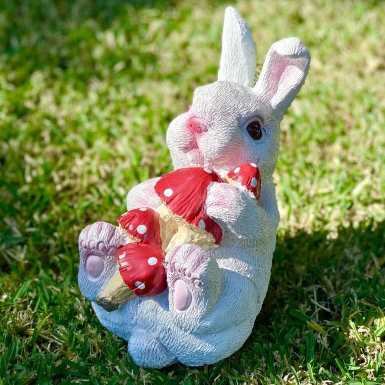 Bunny Bliss Garden Rabbit Decor - Available in 2 Colors