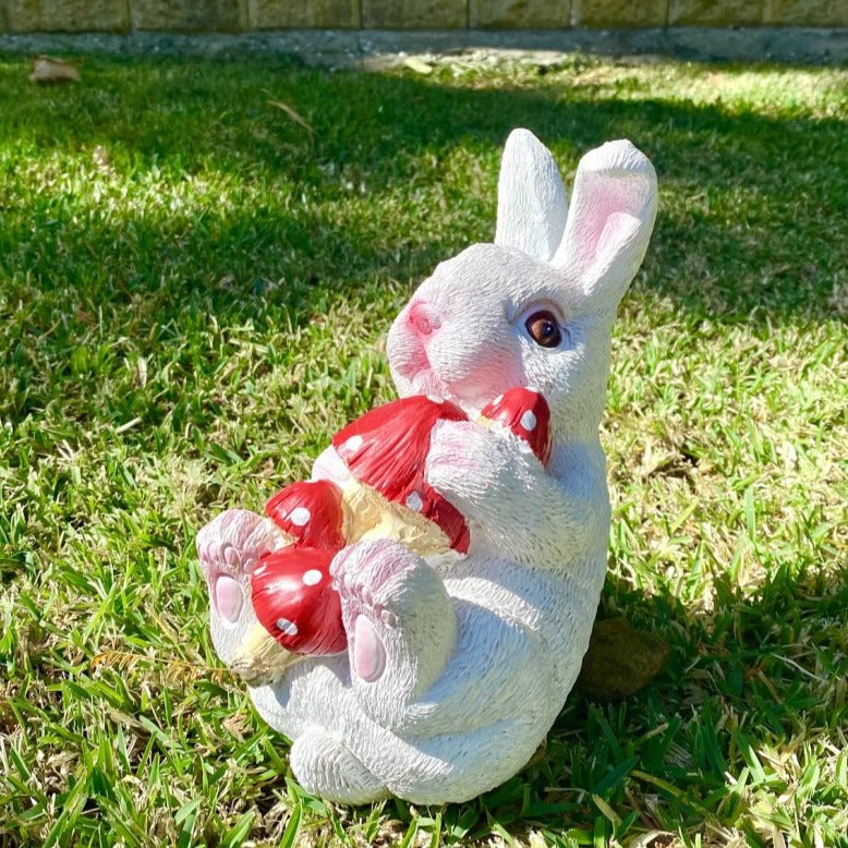 Bunny Bliss Garden Rabbit Decor - Available in 2 Colors