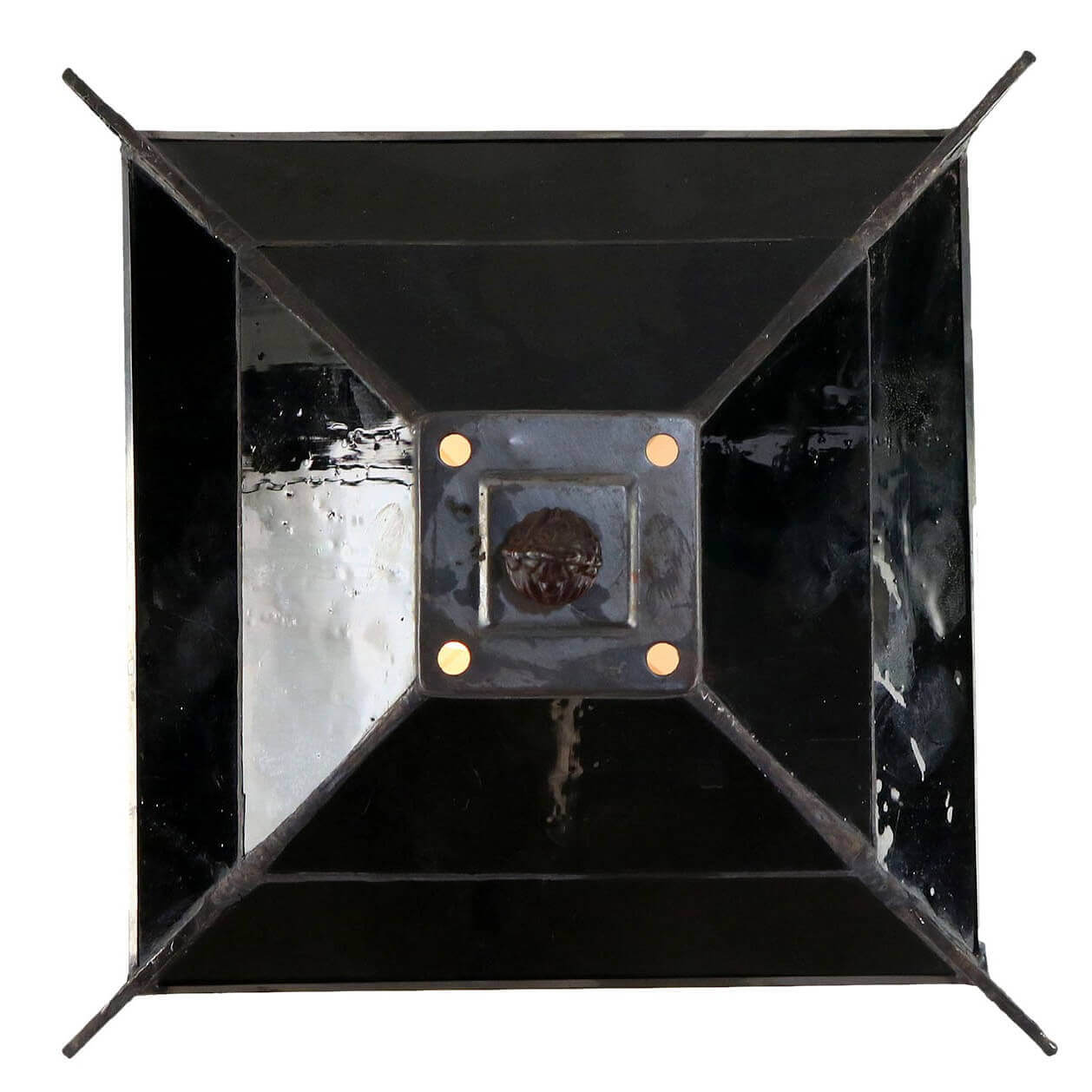 Butterfly Tiffany Stained Glass Table Lantern