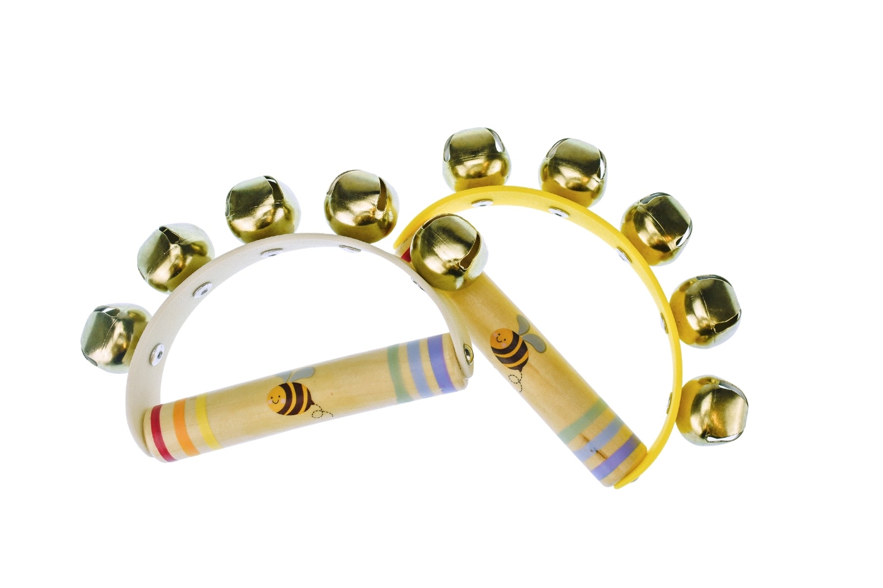 Buzzy Beats - Wooden Bee Hand Cluster (Set of 2)