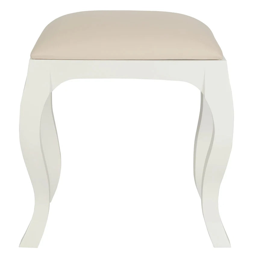 Queen Ann Handcrafted Vanity Stool
