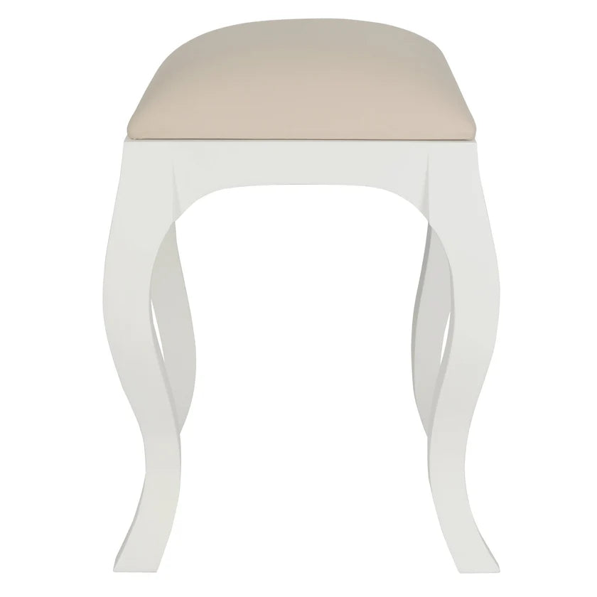 Queen Ann Handcrafted Vanity Stool