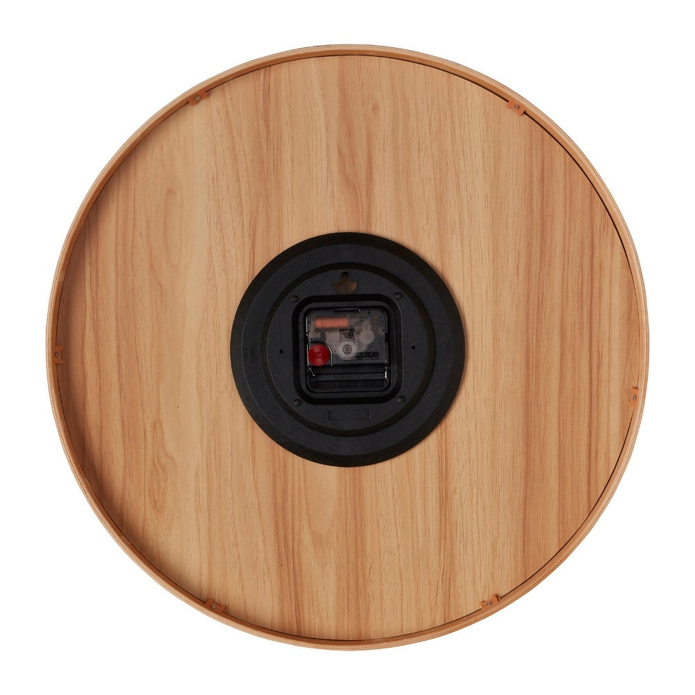 Calm Currents Wooden Round Wall Clock 53cms (Available in 2 Colors)