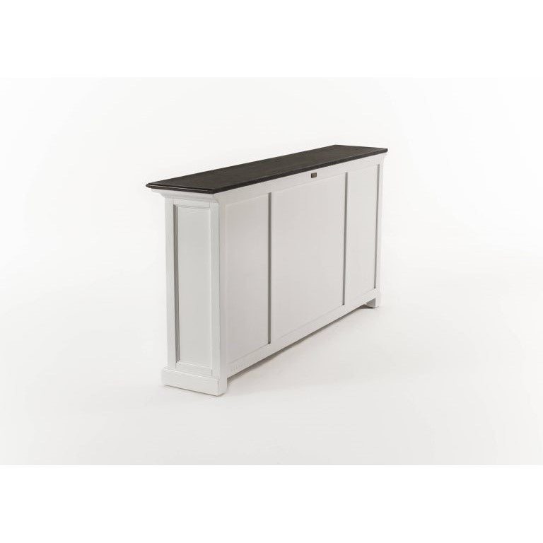 Cambridge Heritage Console Buffet Table - Black Top