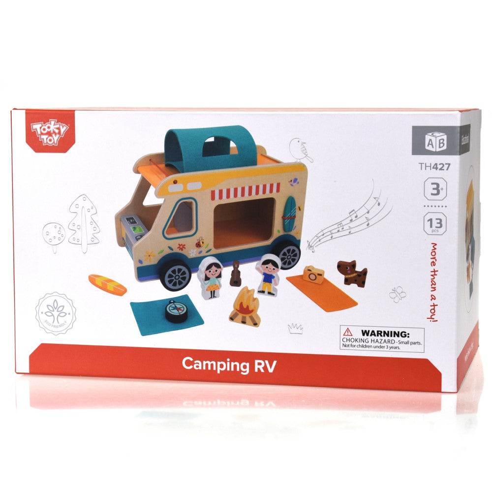 Camping Caravan Kids Play Role Playset