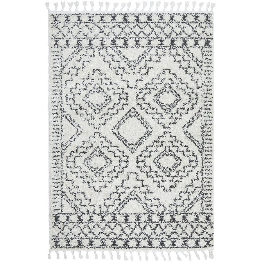 Casablanca Fez Natural Stain-Resistant Rug - 330x240cms
