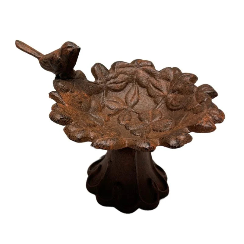 Cast- Iron Footed Ring Decor - 18cms