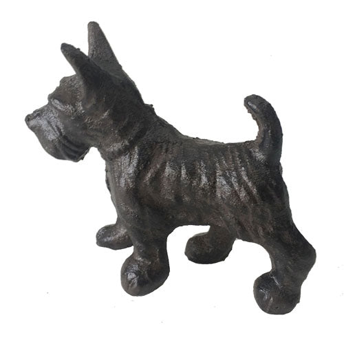 Cast Iron Dog Statue - Scottie