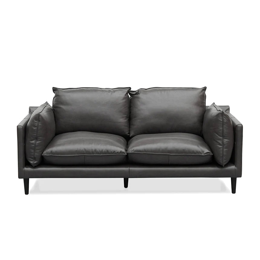 Casual Chic 2-Seater Leather Sofa