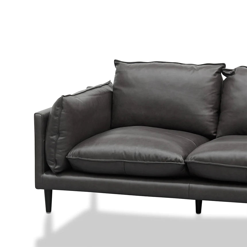Casual Chic 2-Seater Leather Sofa