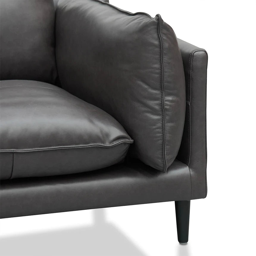 Casual Chic 2-Seater Leather Sofa