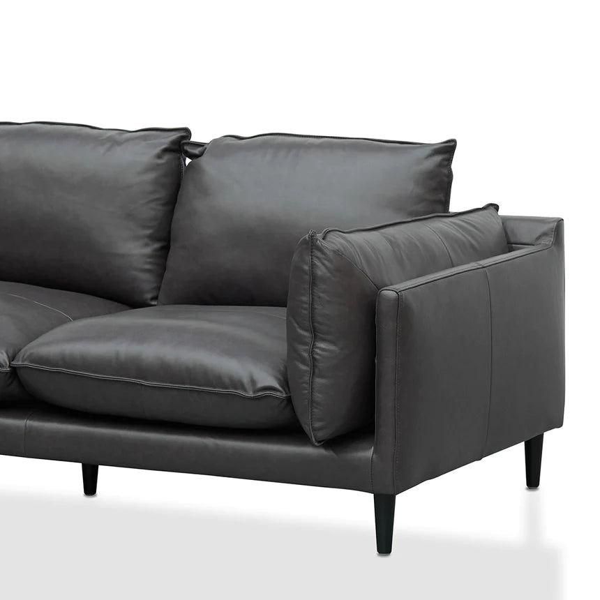 Casual Chic 2-Seater Leather Sofa