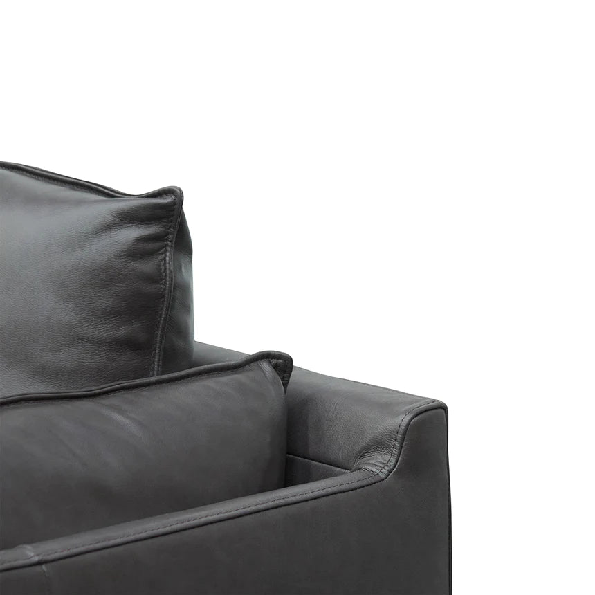 Casual Chic 2-Seater Leather Sofa