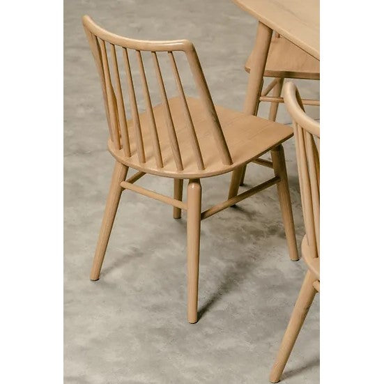 Casual Luxury Dining Chair - Set of 2 - Natural