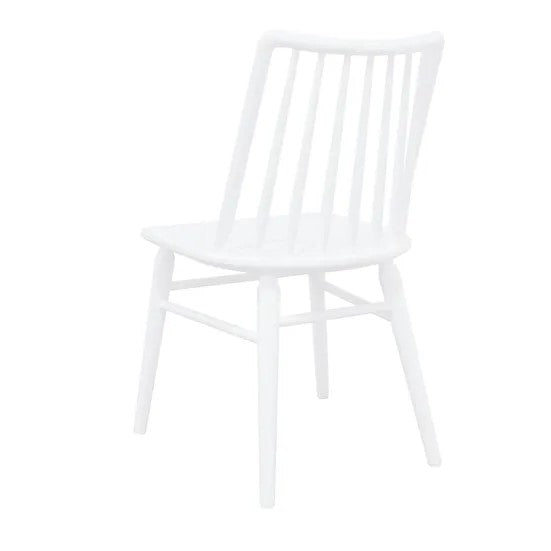 Casual Luxury Dining Chair - Set of 2 - White