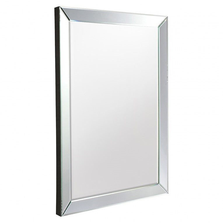Celestial Infinity Rectangular Glass Mirror Silver