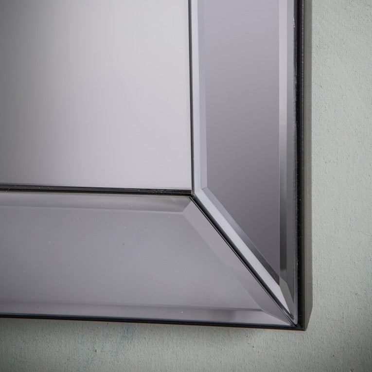 Celestial Infinity Rectangular Glass Mirror Grey