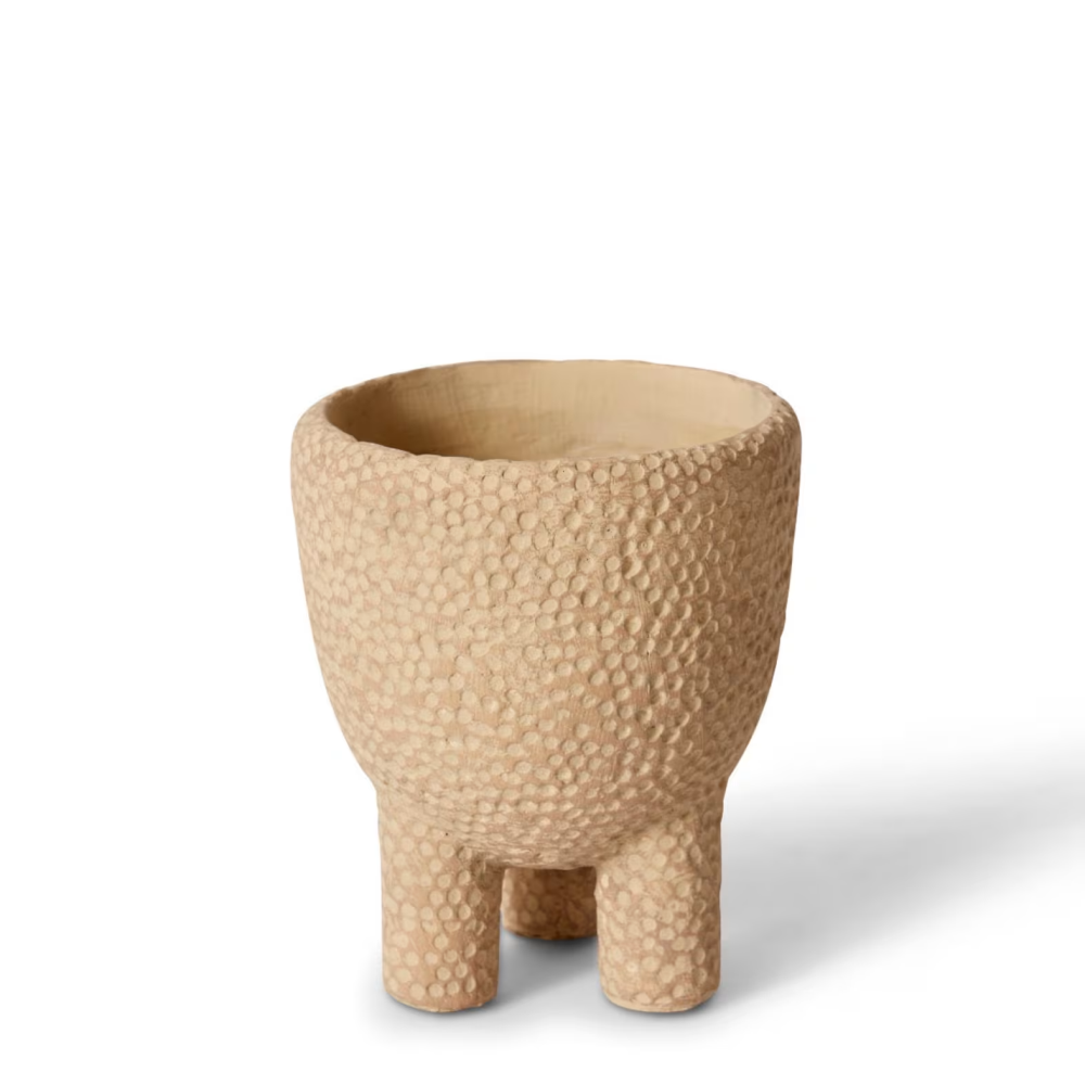 Cement Dotted Allegra Cooper Pot - Available in 3 Sizes