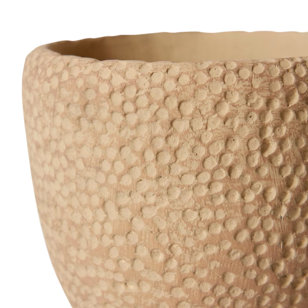 Cement Dotted Allegra Cooper Pot - Available in 3 Sizes