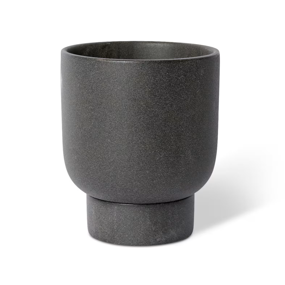 Ceramic Daylen Pot with Saucer - Available in 3 Colors