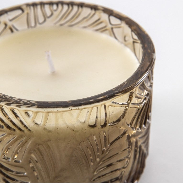 Charming Handle Glow Textured Candle Jar (Available in 2 Colors)