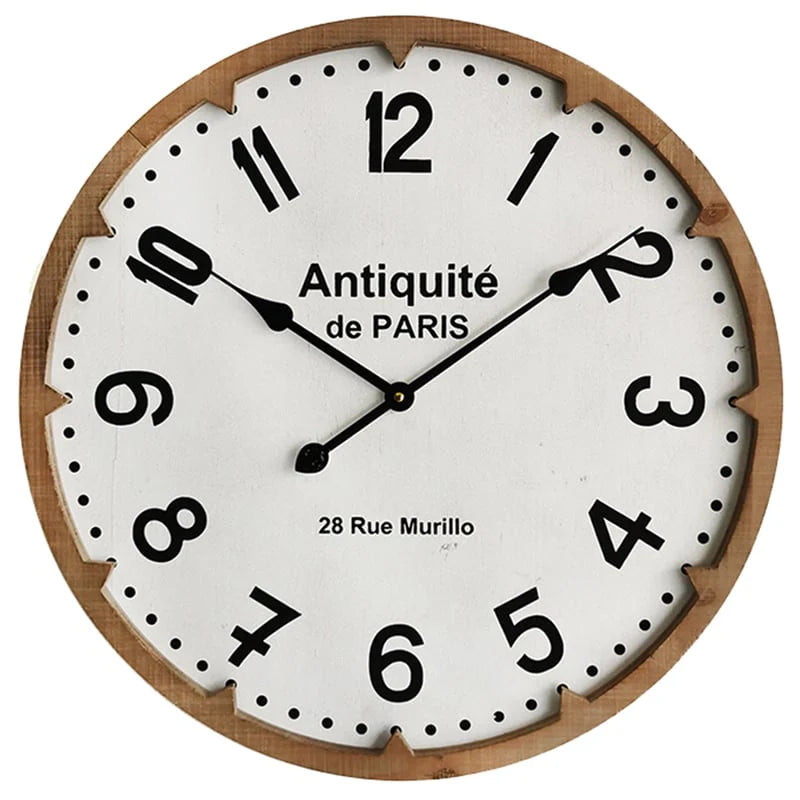 Charming Nostalgia Wall Clock 60cms