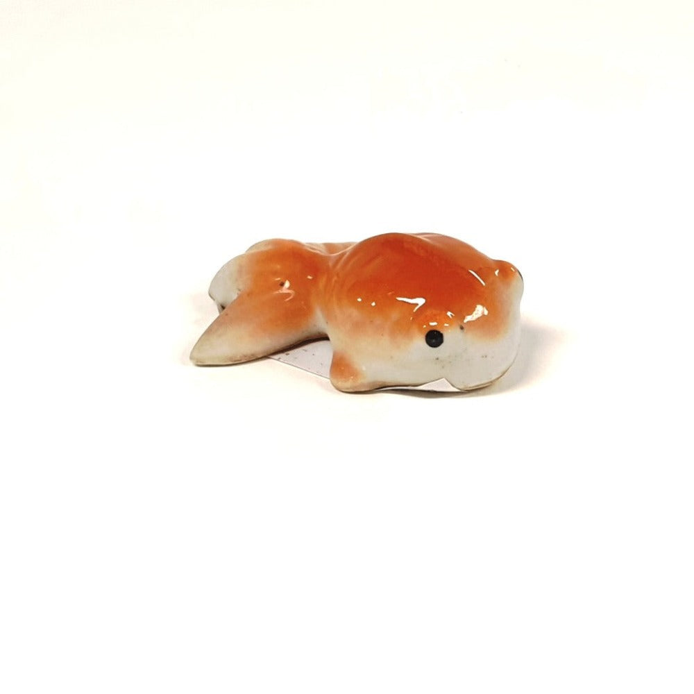 Charming Small Orange Goldfish Decor - Set of 6