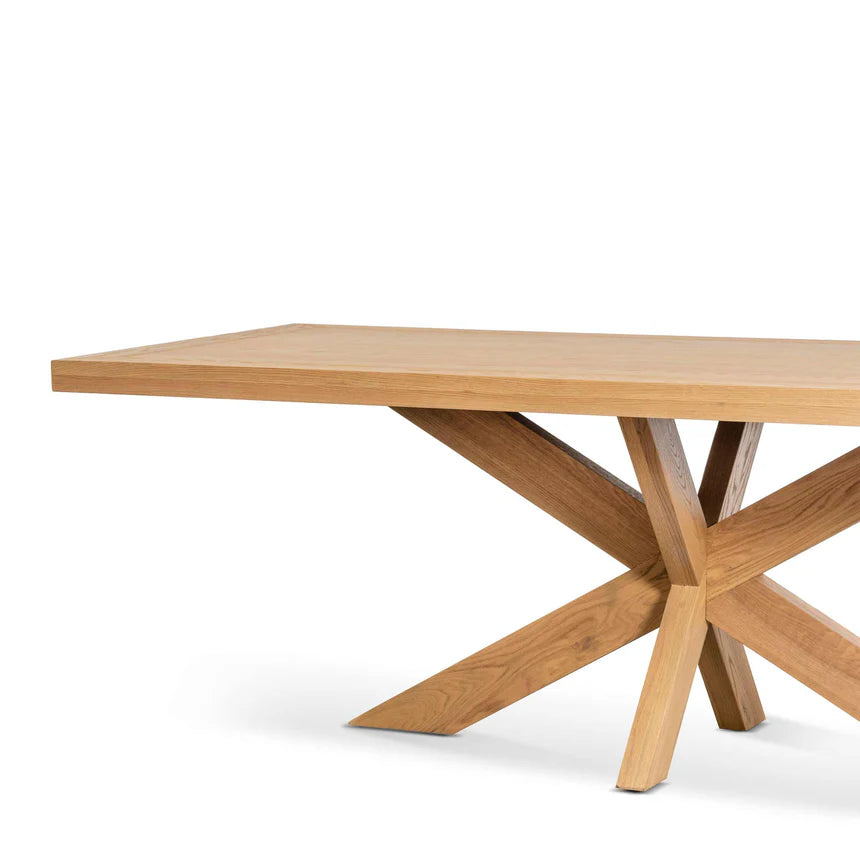 Charming Wooden Dining table 220cms - Natural