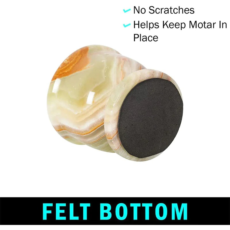 Chef's Choice Marble Mortar & Pestle Set (Available in 5 Colors)