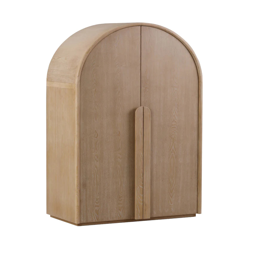 Chic Charisma Curve Cabinet - Natural